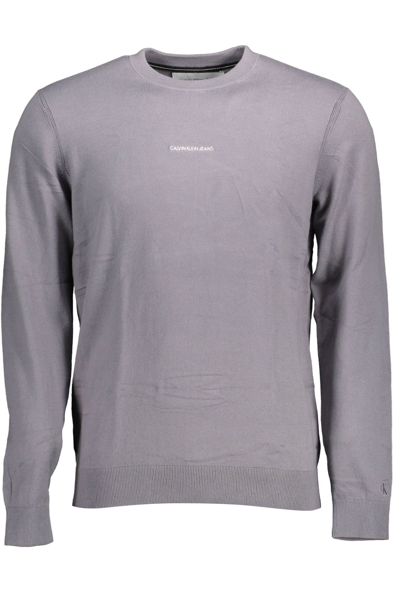 Calvin Klein Gray Cotton Sweater for Men