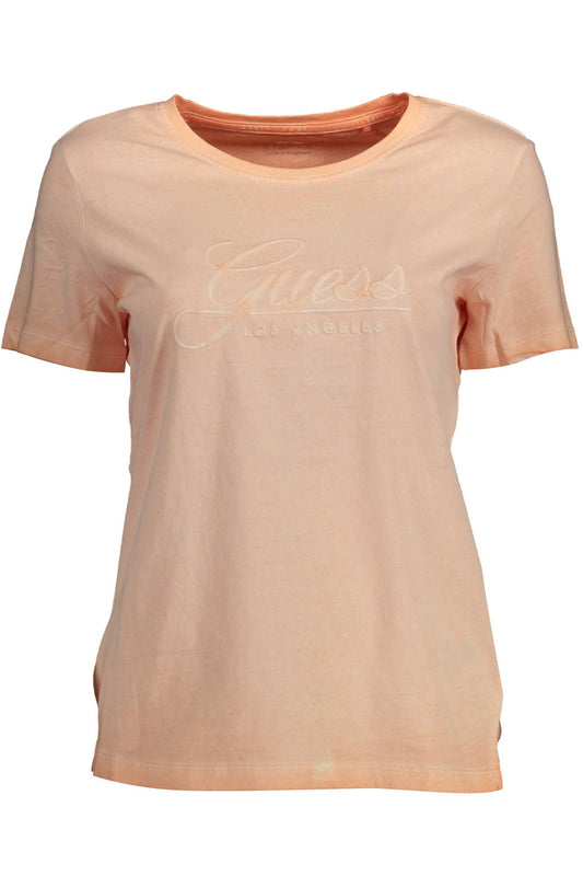 Guess Jeans Pink Cotton Women's T-Shirt