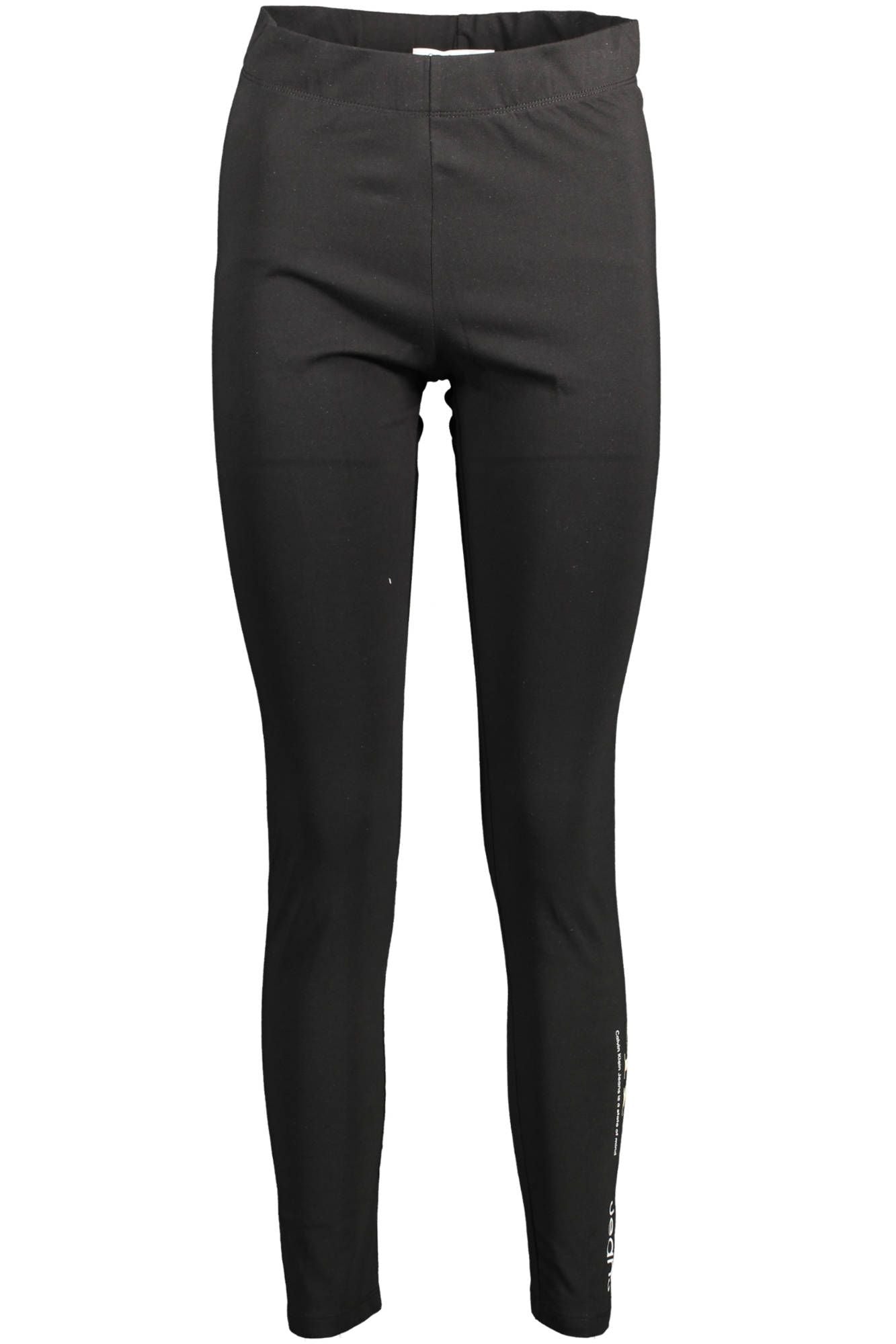 Calvin Klein Black Cotton Leggings for Women