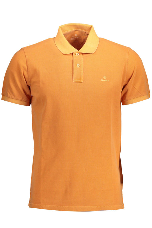 Gant Orange Cotton Men's Polo