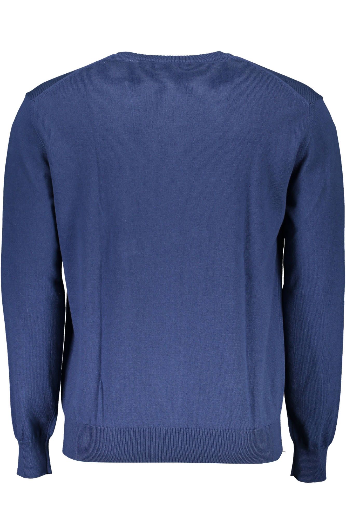 La Martina Blue Cotton Sweater for Men