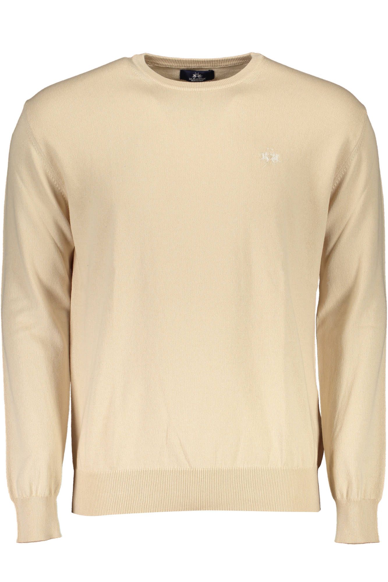 La Martina Beige Cotton Men's Sweater