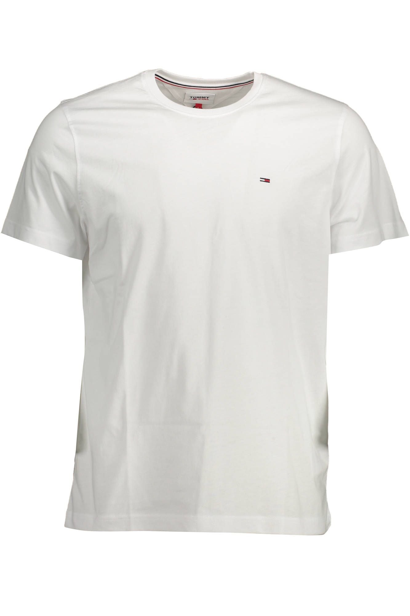 Tommy Hilfiger White Cotton Men's T-Shirt