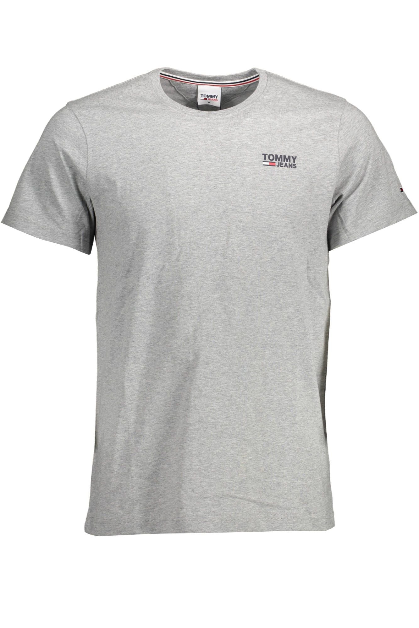 Tommy Hilfiger Gray Cotton Men's T-Shirt