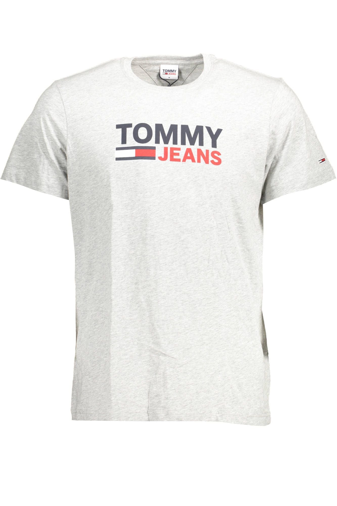 Tommy Hilfiger Gray Cotton Men's T-Shirt