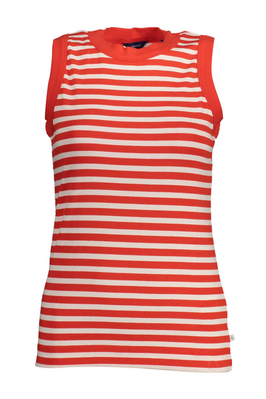 Gant Red Cotton Top for Women