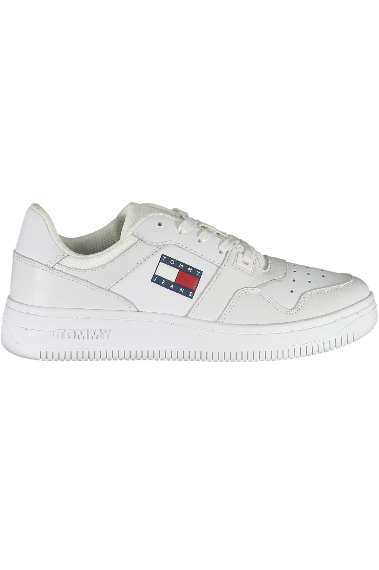 Tommy Hilfiger White Polyester Women's Sneaker