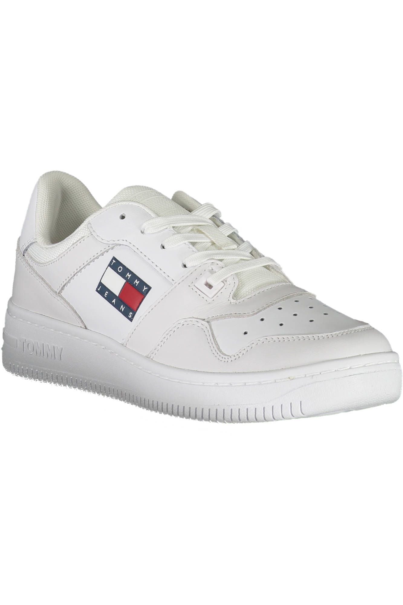 Tommy Hilfiger White Polyester Women's Sneaker