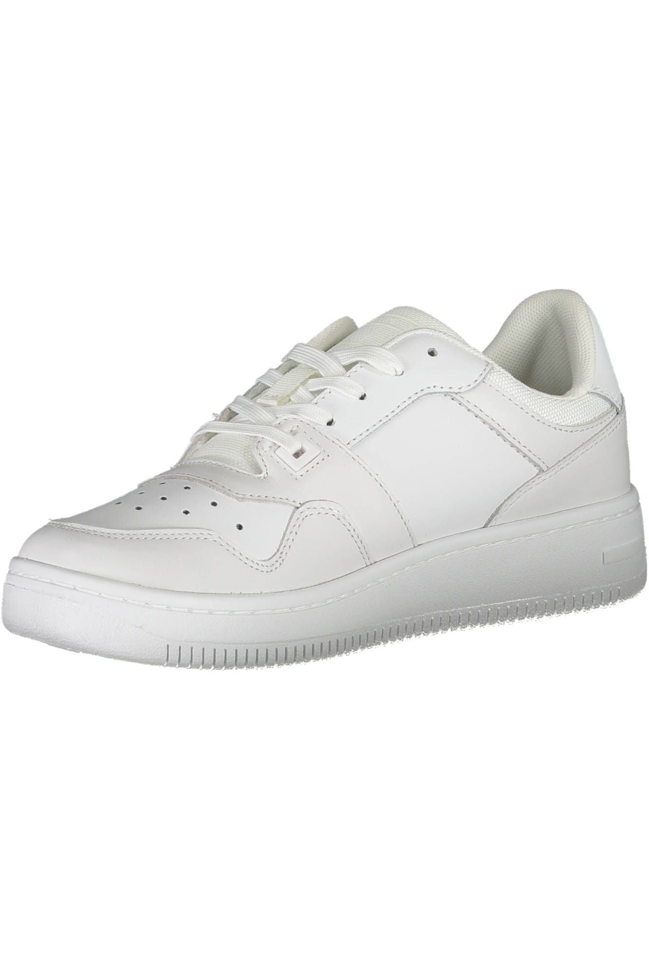 Tommy Hilfiger White Leather Men's Sneakers