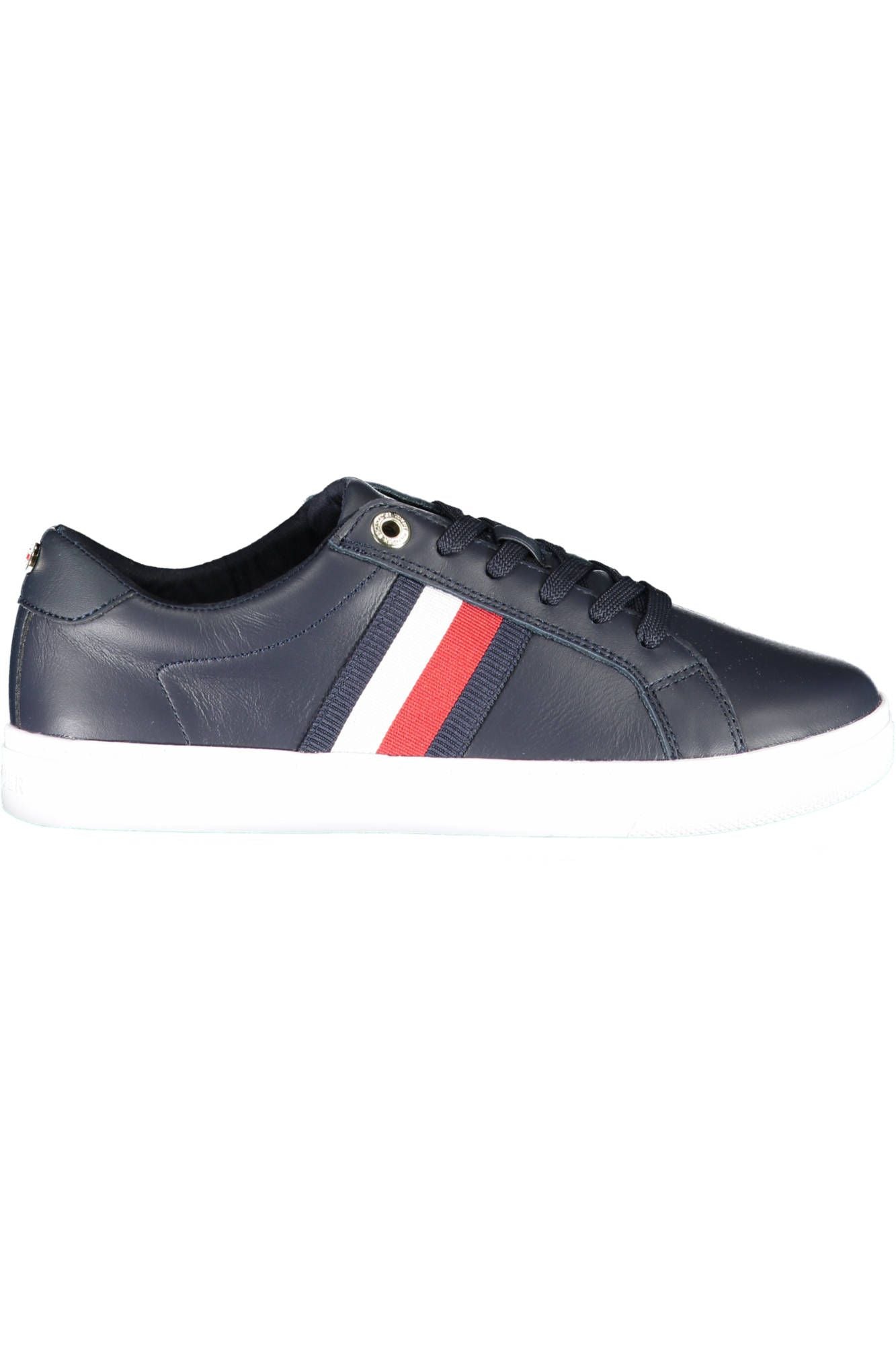 Tommy Hilfiger Blue Leather Women's Sneakers