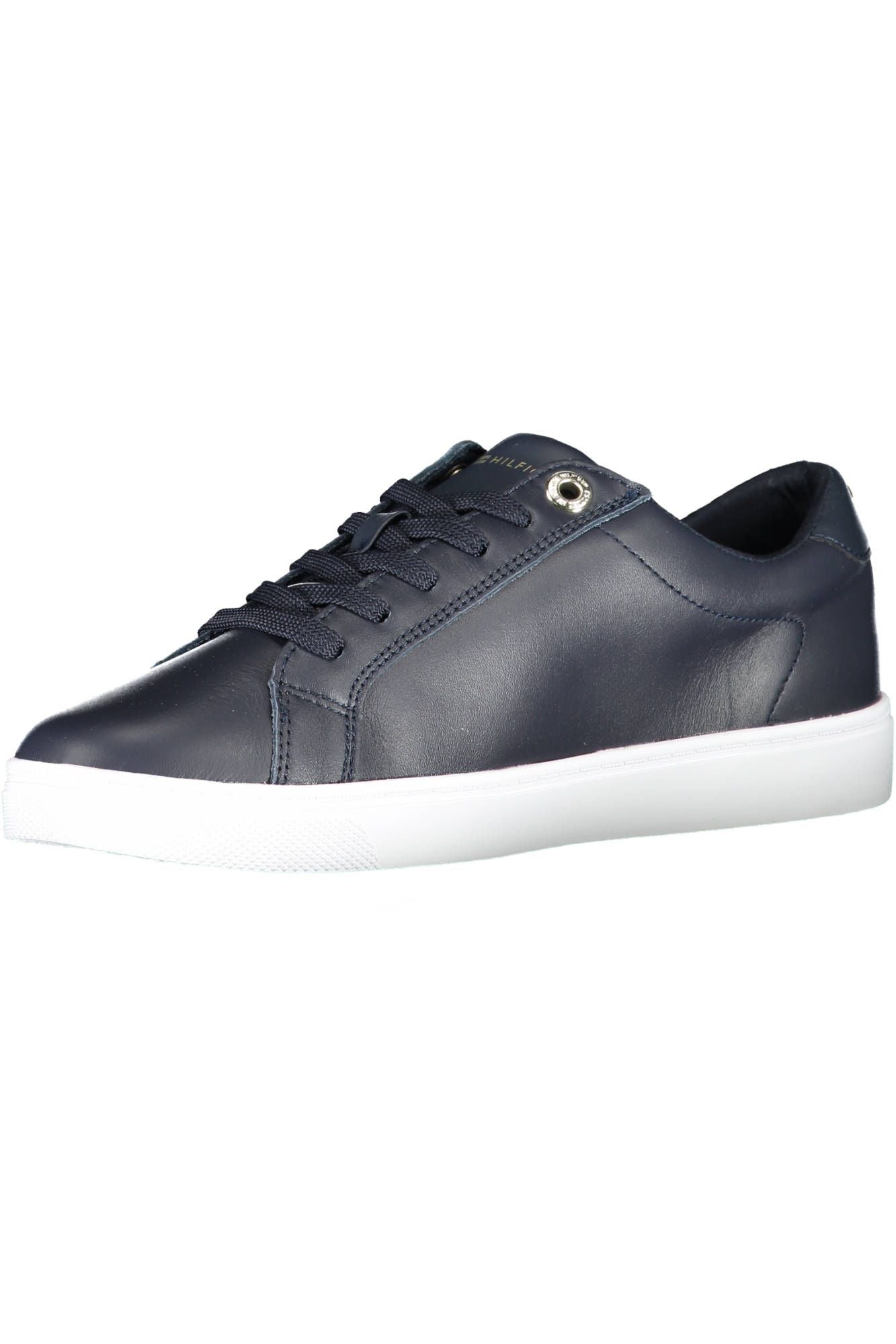 Tommy Hilfiger Blue Leather Women's Sneakers