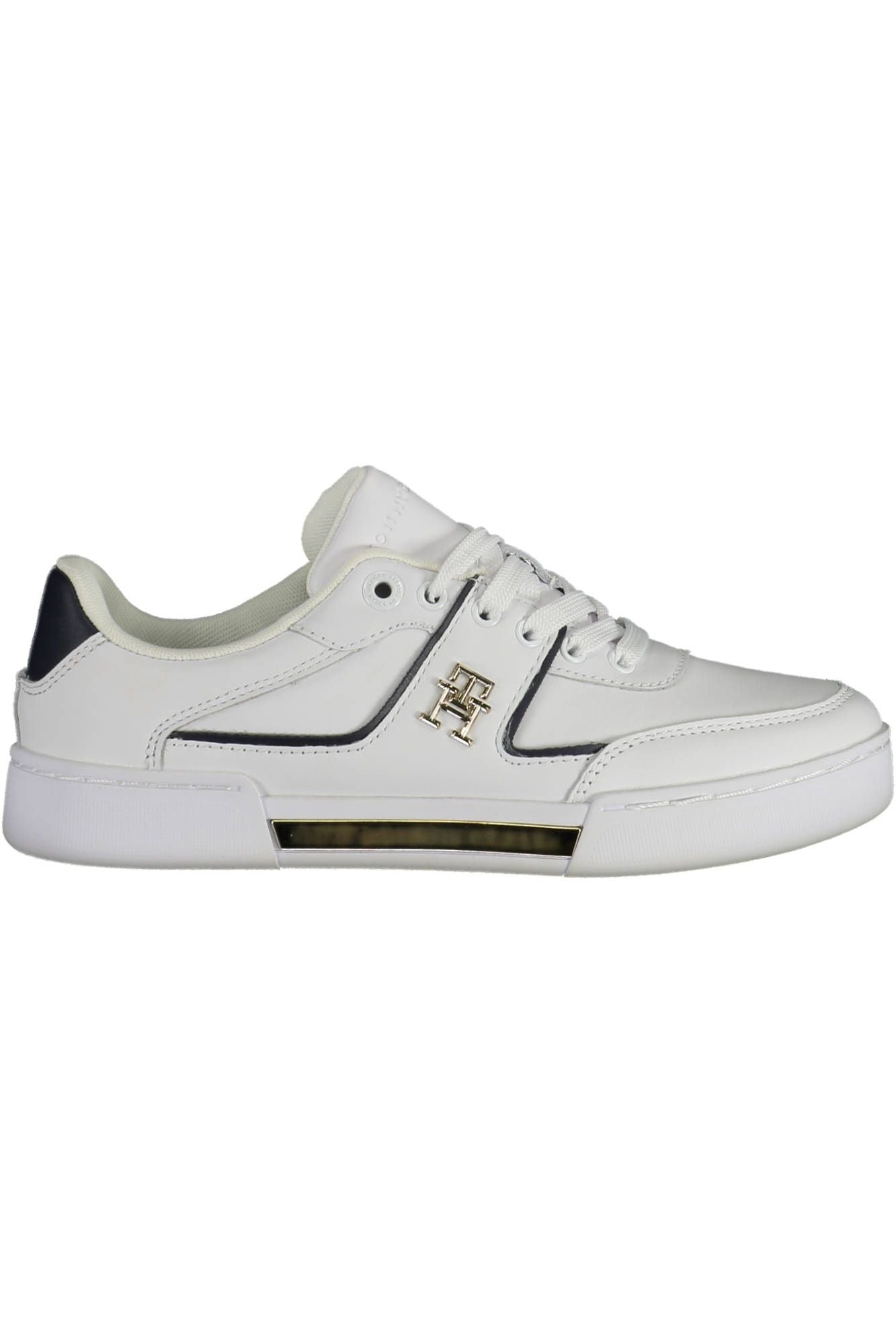 Tommy Hilfiger White Leather Women's Sneakers