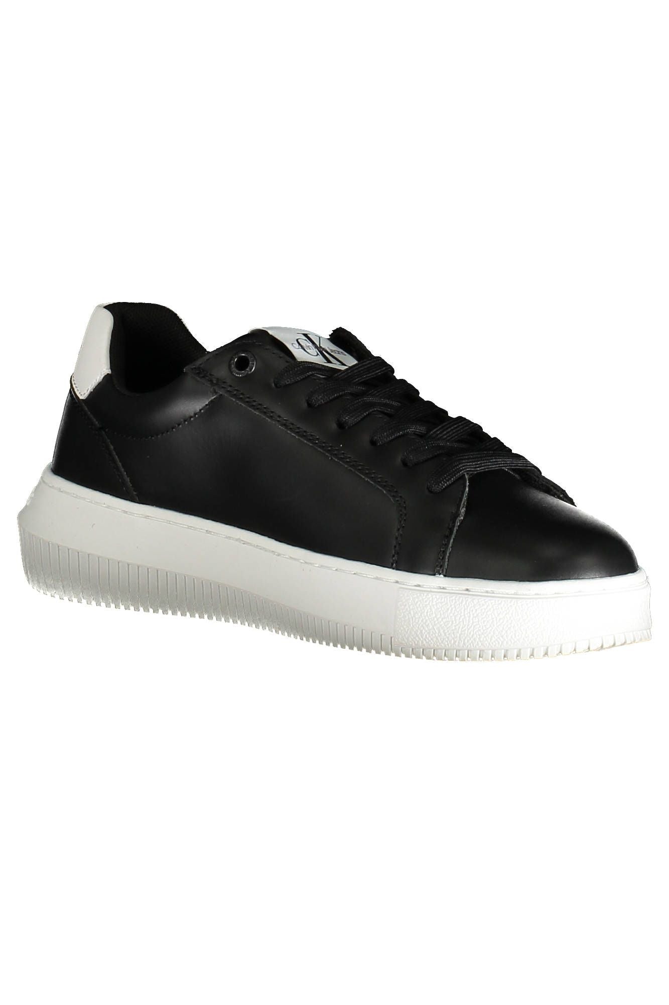 Calvin Klein Black Leather Women's Sneakers