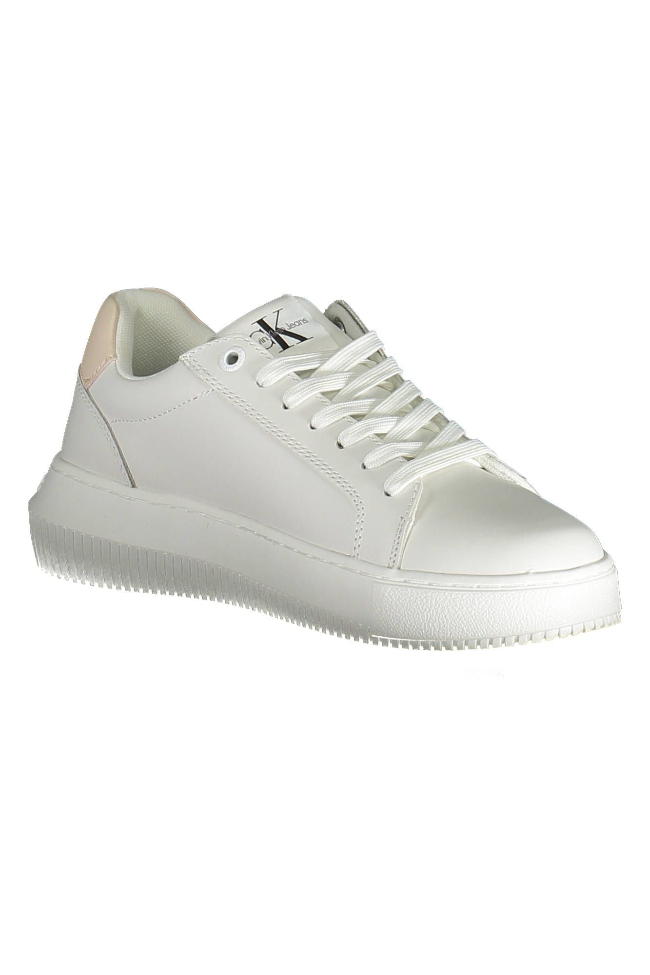 Calvin Klein White Leather Women's Sneakers