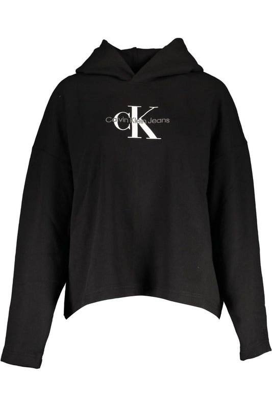 Calvin Klein Black Cotton Sweater for Women