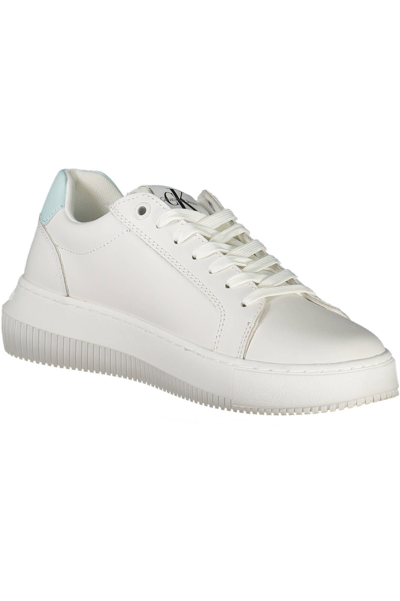 Calvin Klein White Leather Women's Sneakers