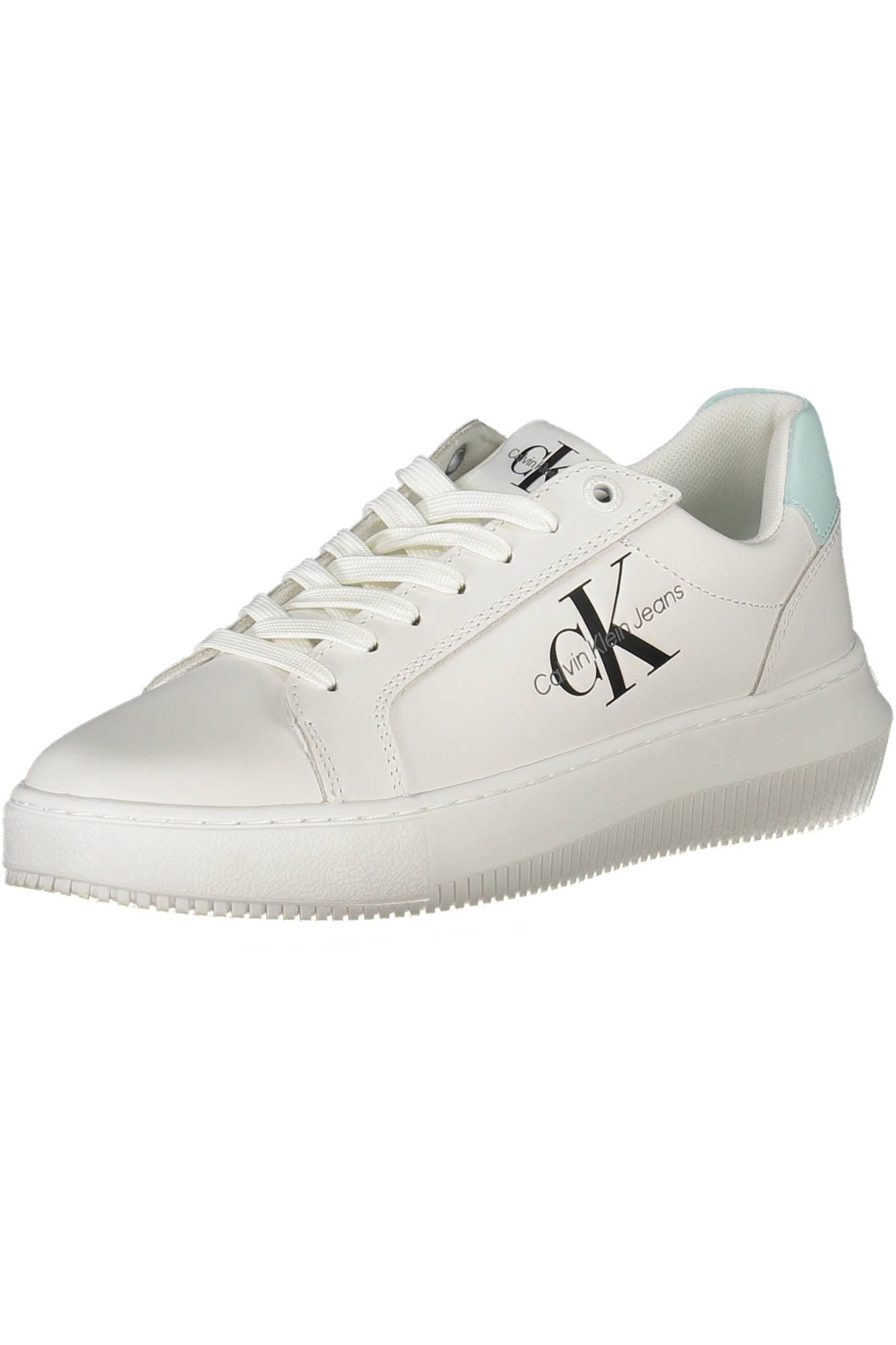 Calvin Klein White Leather Women's Sneakers