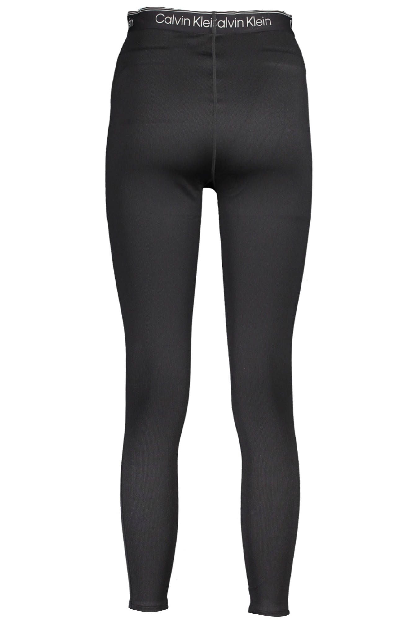 Calvin Klein Black Polyester Leggings for Women