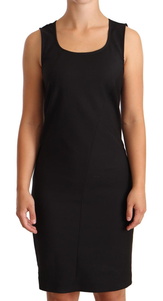 Patrizia Pepe Elegant sleeveless sheath dress to the knee