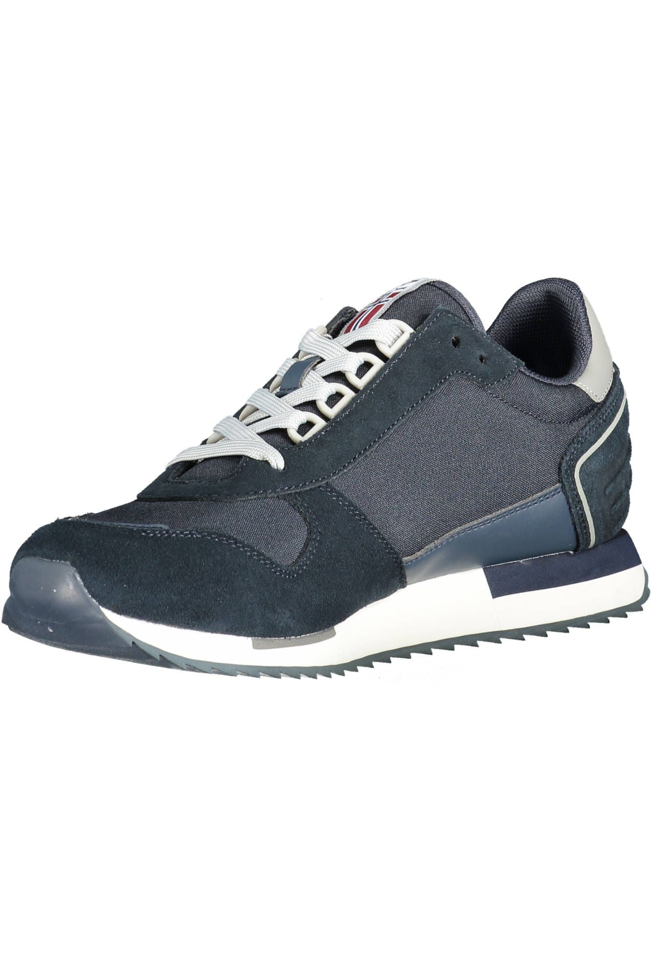 Napapijri Blue Leather Men's Sneakers