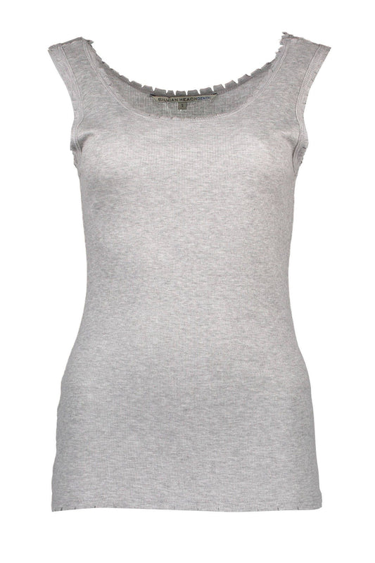 Silvian Heach Gray Viscose Women's Top