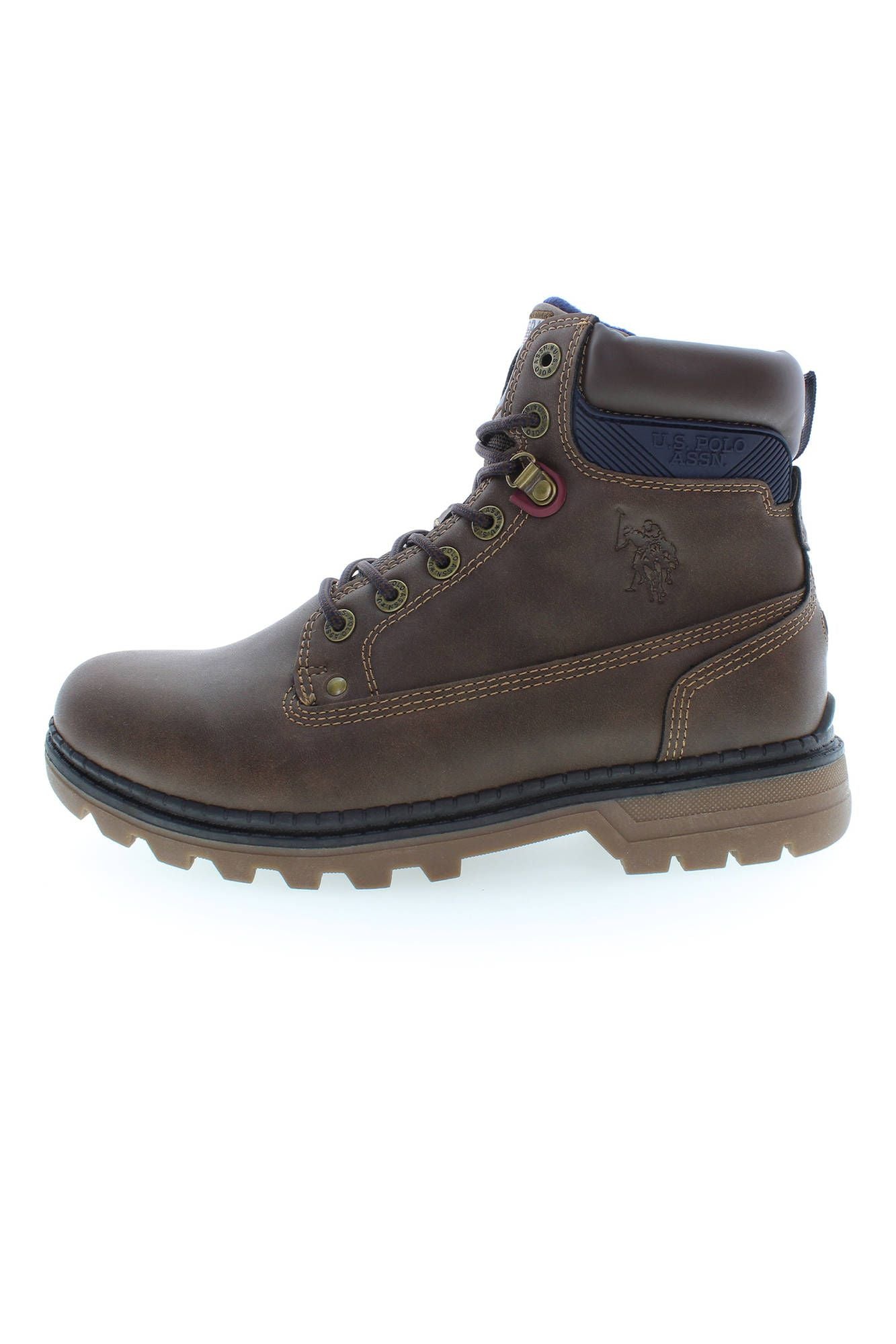 U.S. POLO ASSN. Brauner Polyester Herrenstiefel