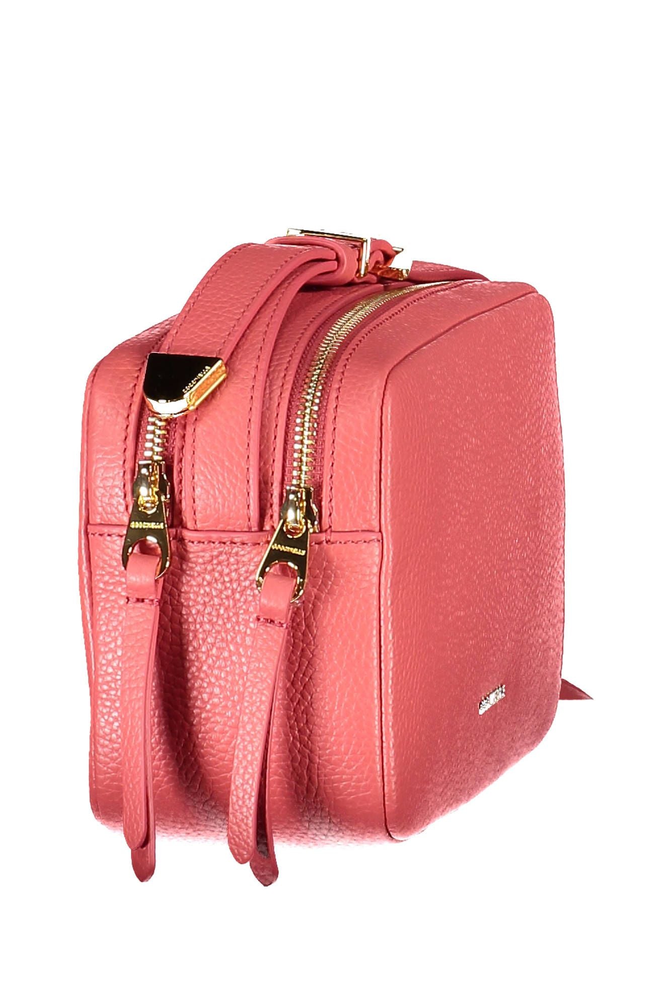 Coccinelle Pink Leather Women's Handbag