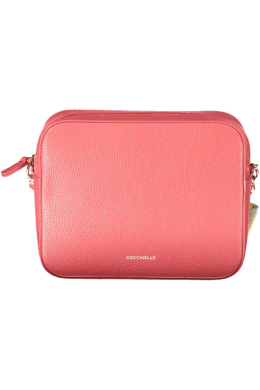 Coccinelle Pink Leather Women's Handbag