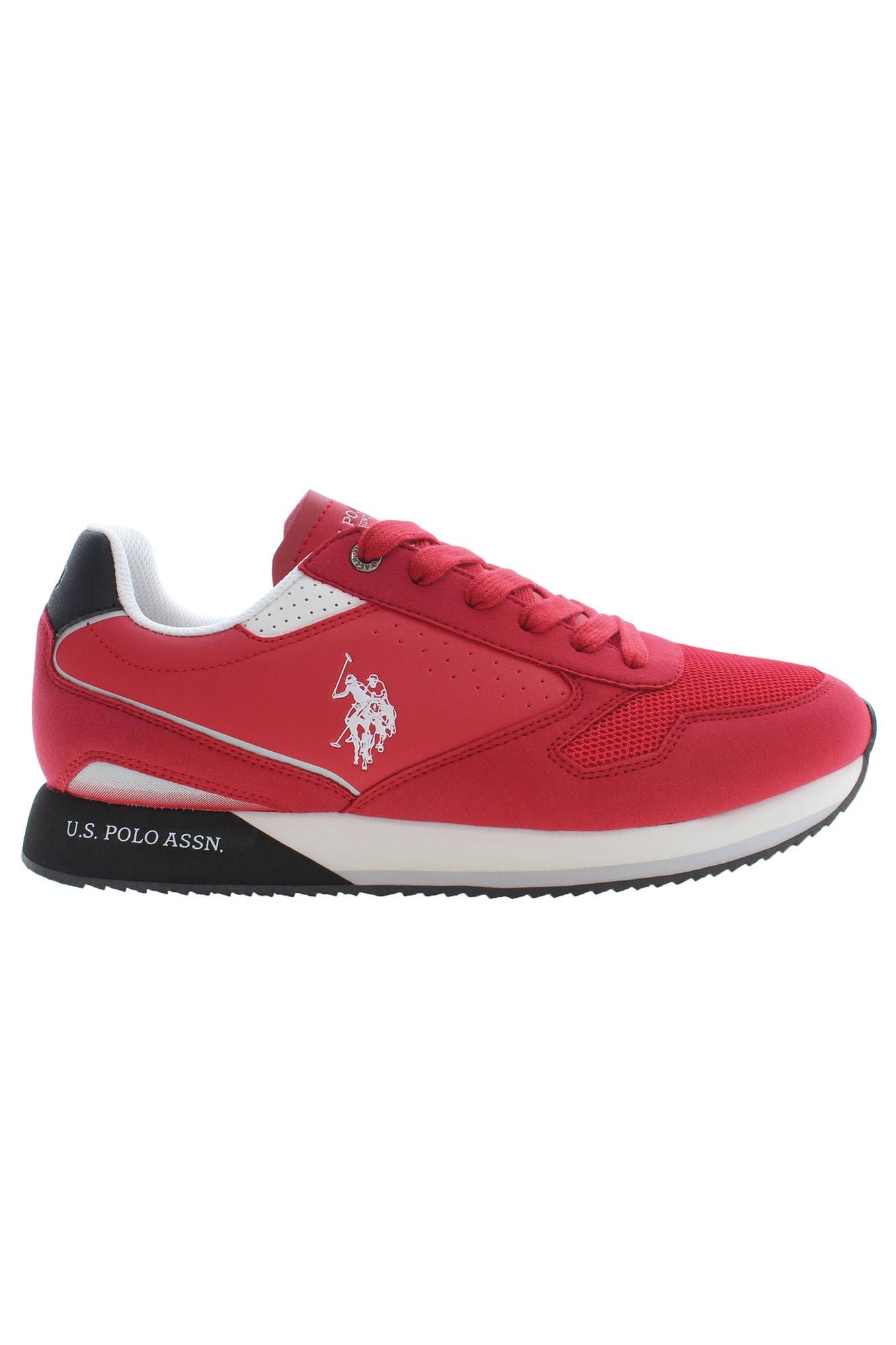 U.S. POLO ASSN. Red polyester men's sneakers