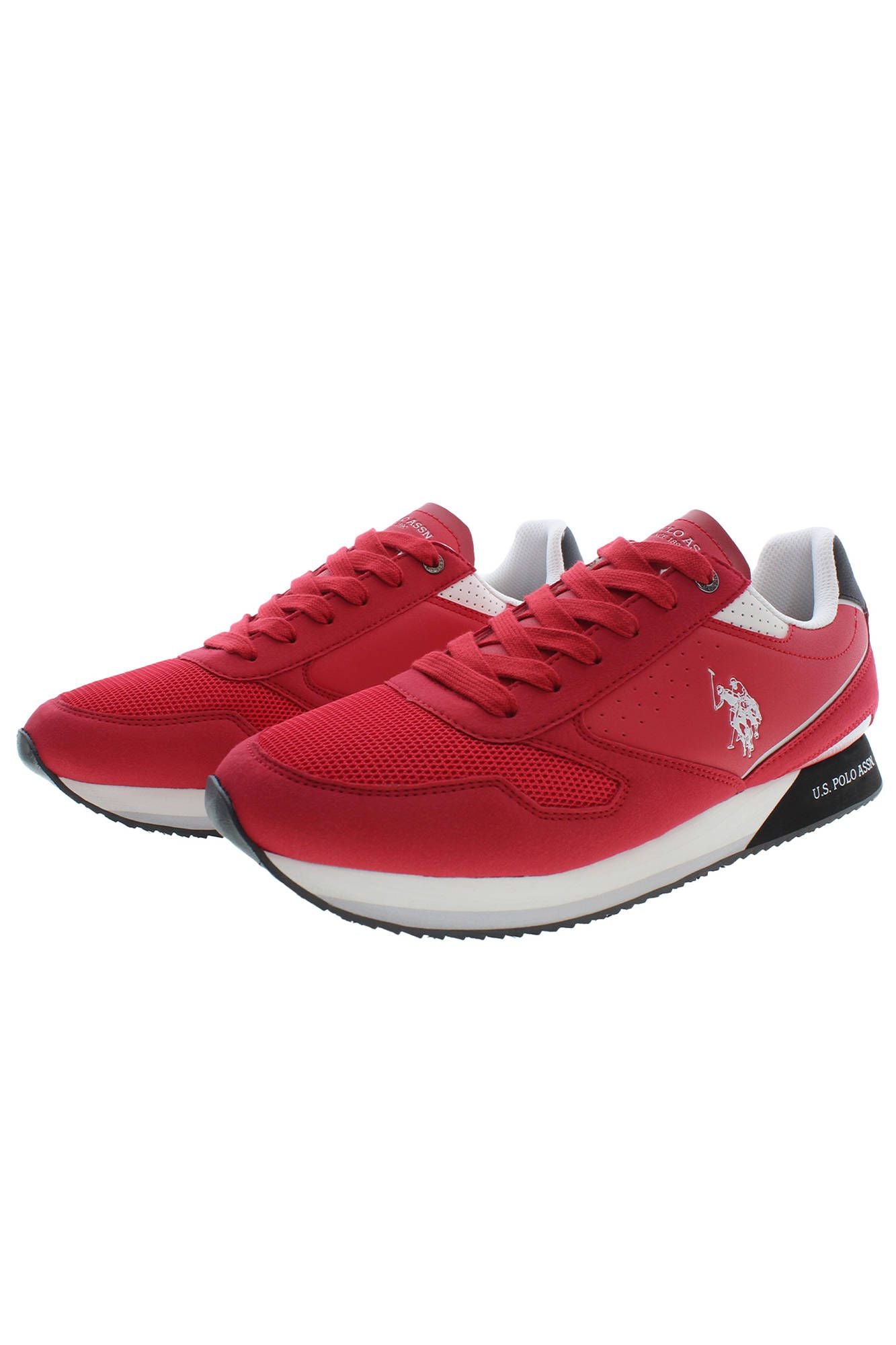 U.S. POLO ASSN. Red polyester men's sneakers