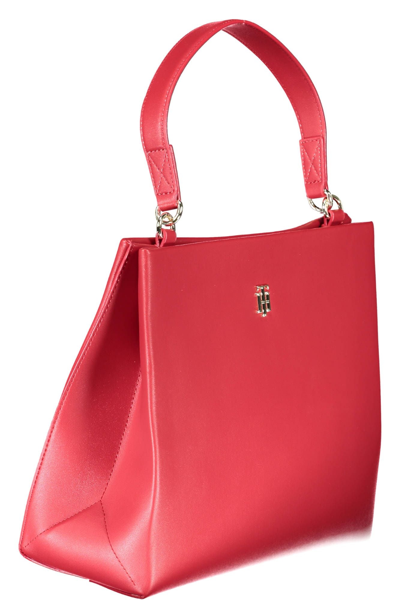 Tommy Hilfiger Rote Polyethylen Frauen Handtasche