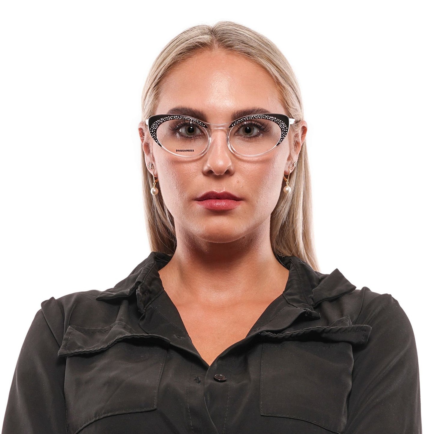 Dsquared² Chic black designer glasses with full rim