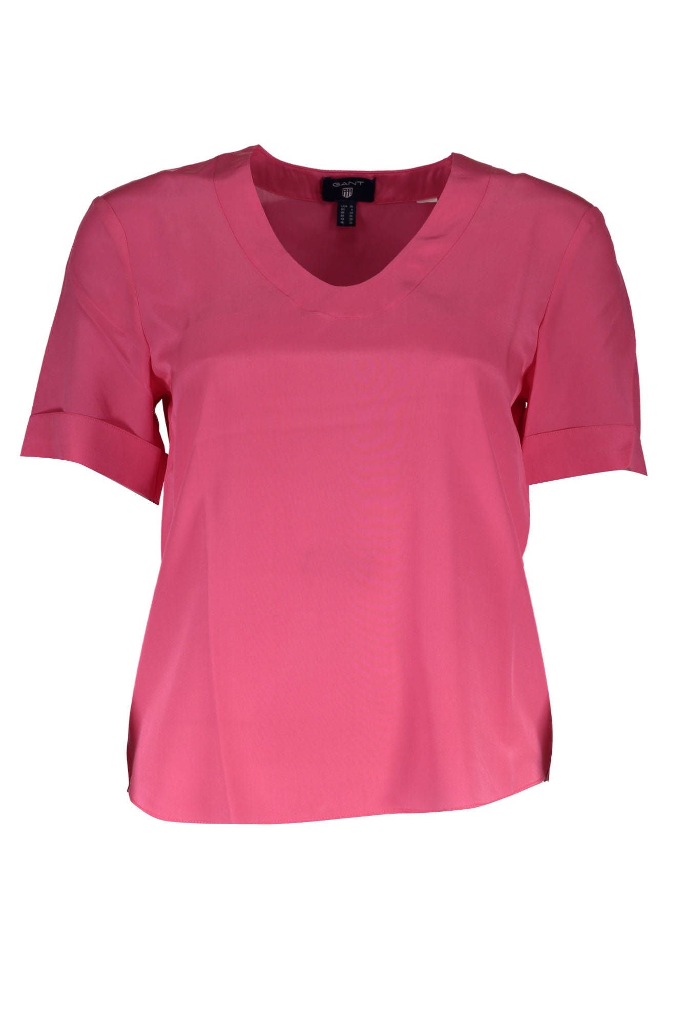 Gant Pink Silk Women's T-Shirt