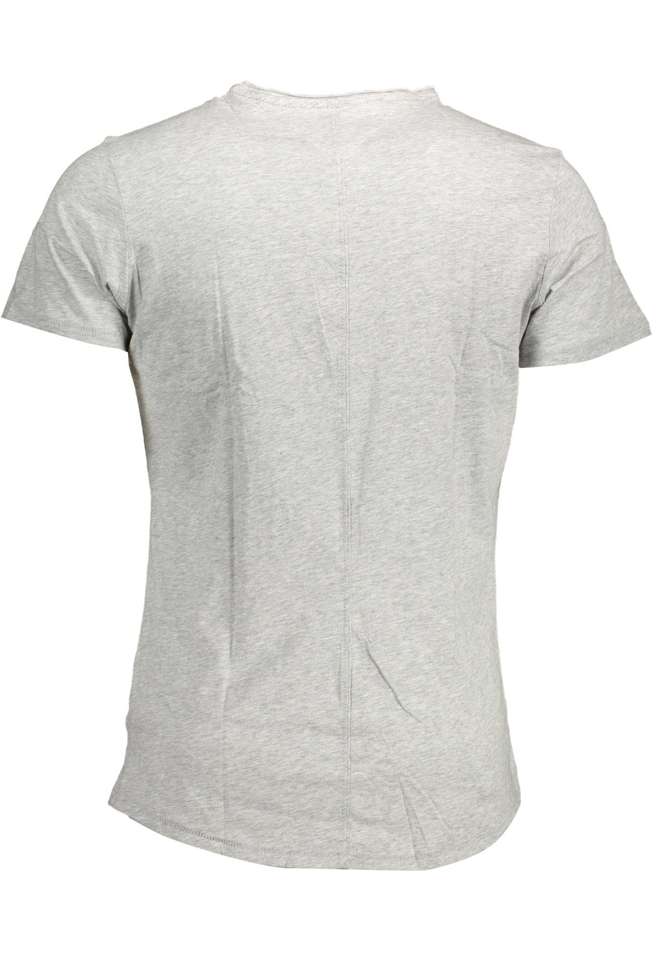 Tommy Hilfiger Gray Polyester Men's T-Shirt