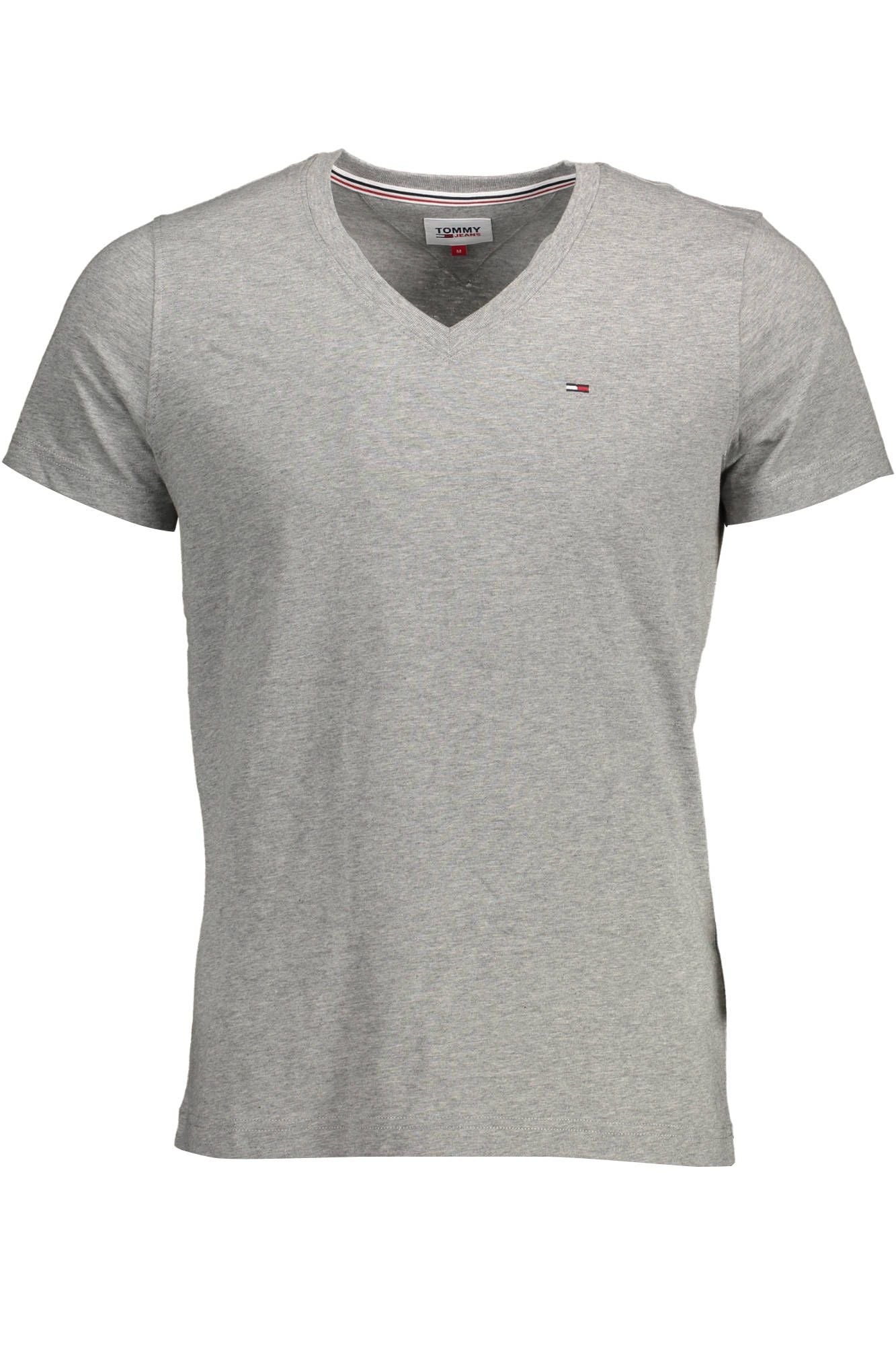 Tommy Hilfiger Gray Cotton Men's T-Shirt