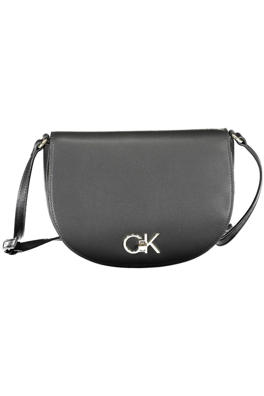 Calvin Klein Black Polyester Women's Handbag