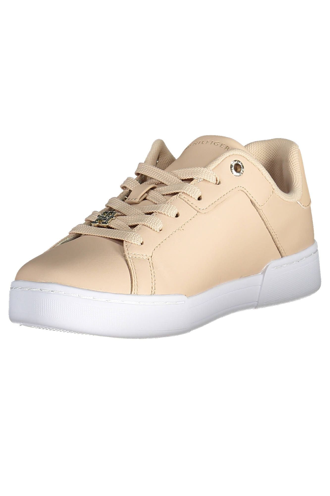 Tommy Hilfiger Pink Leather Women's Sneakers