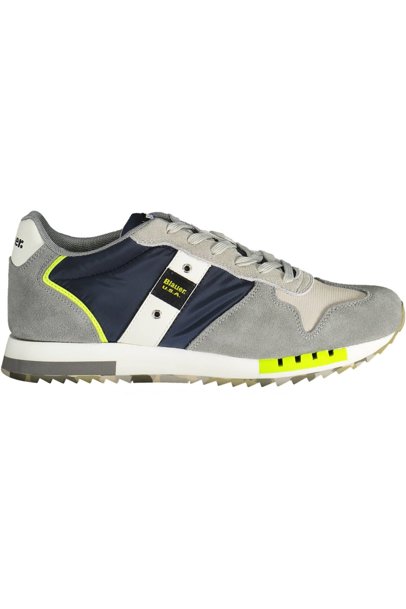 Blauer Blue Leather Men's Sneakers