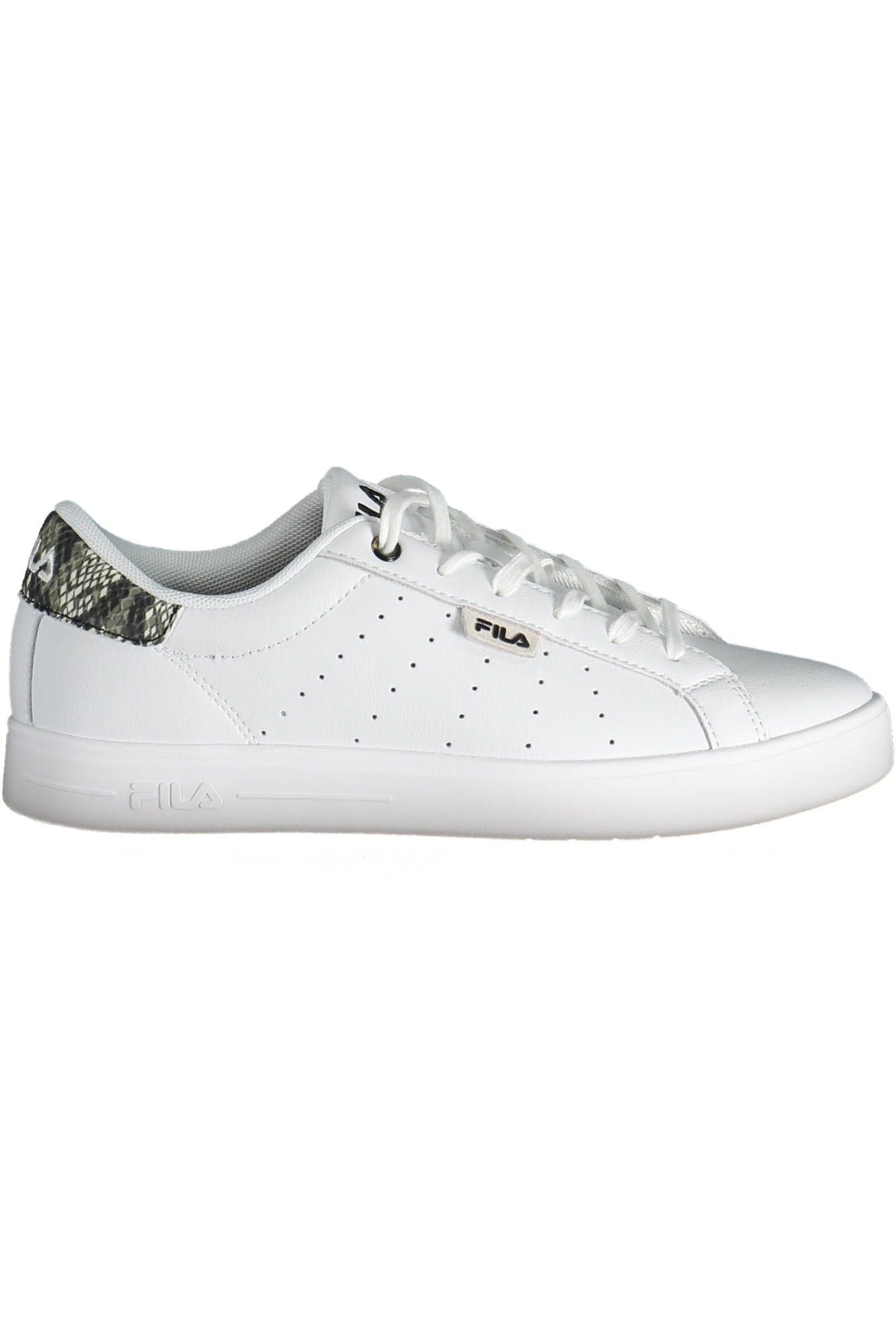 Fila White Leather Women's Sneakers