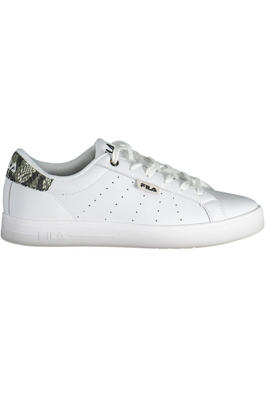 Fila White Leather Women's Sneakers