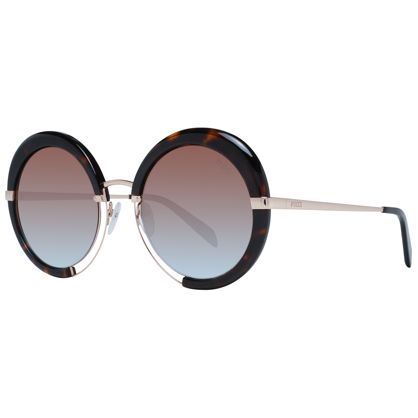 Emilio Pucci Braune Frauen Sonnenbrille