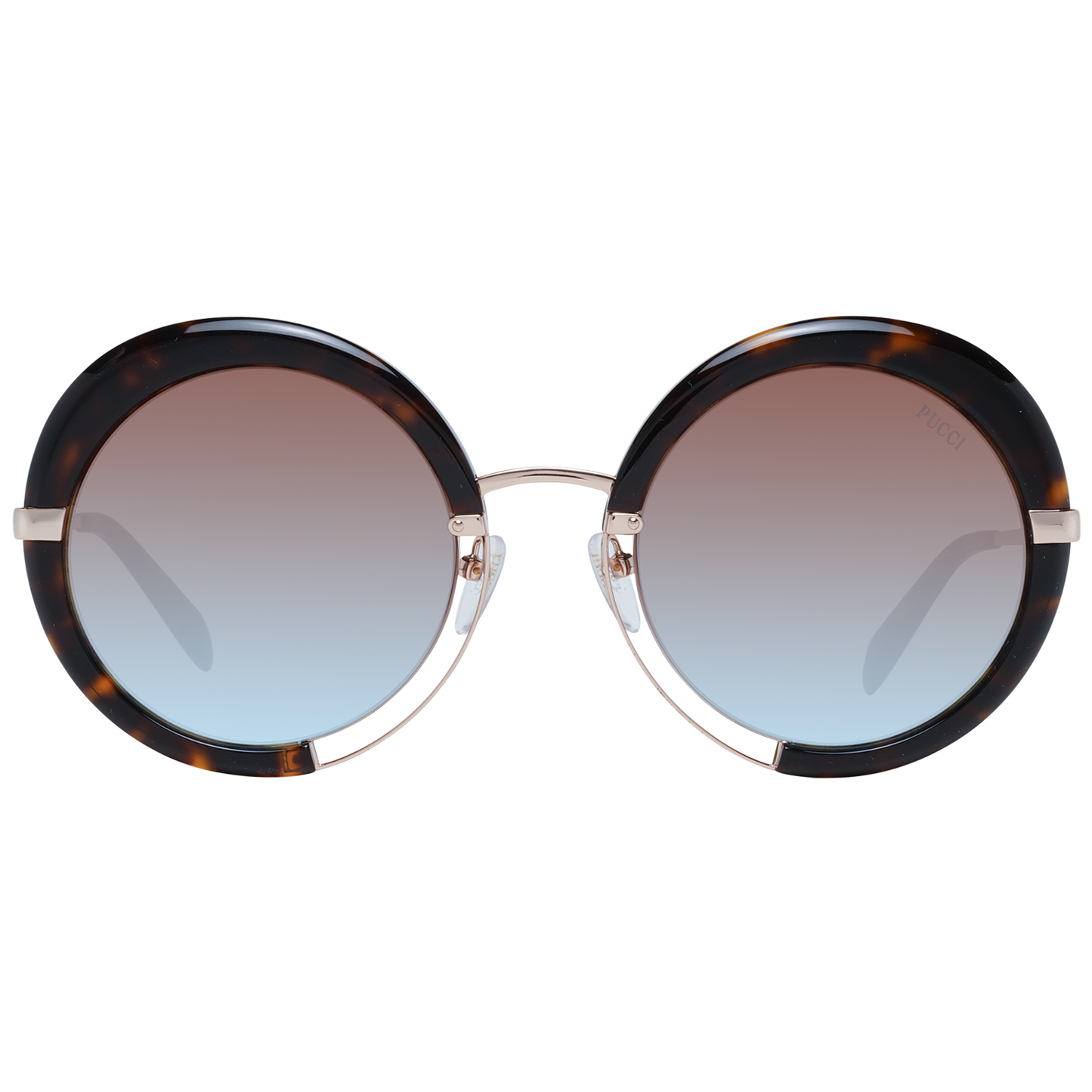 Emilio Pucci Braune Frauen Sonnenbrille