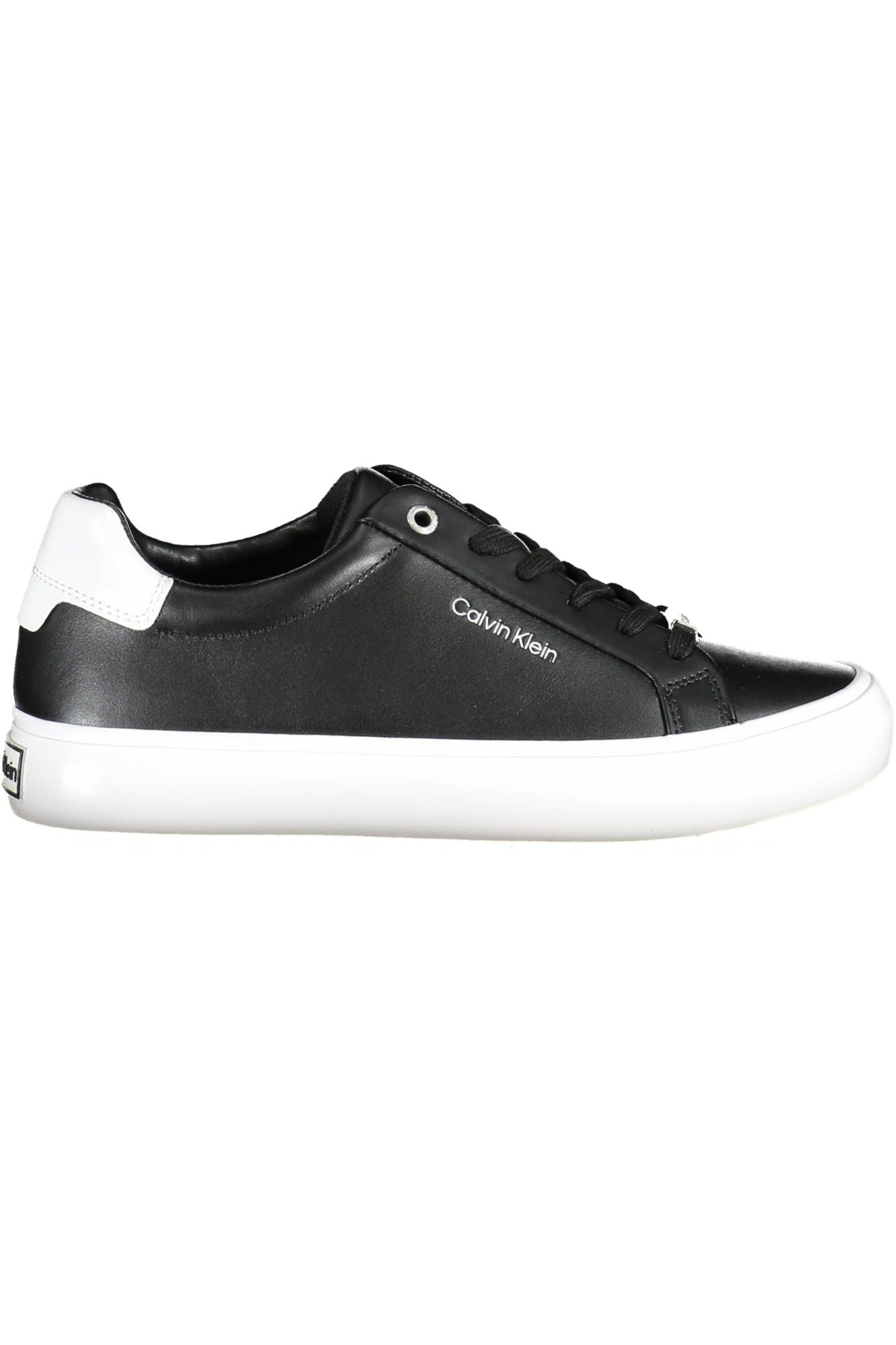 Calvin Klein Black Leather Women's Sneakers