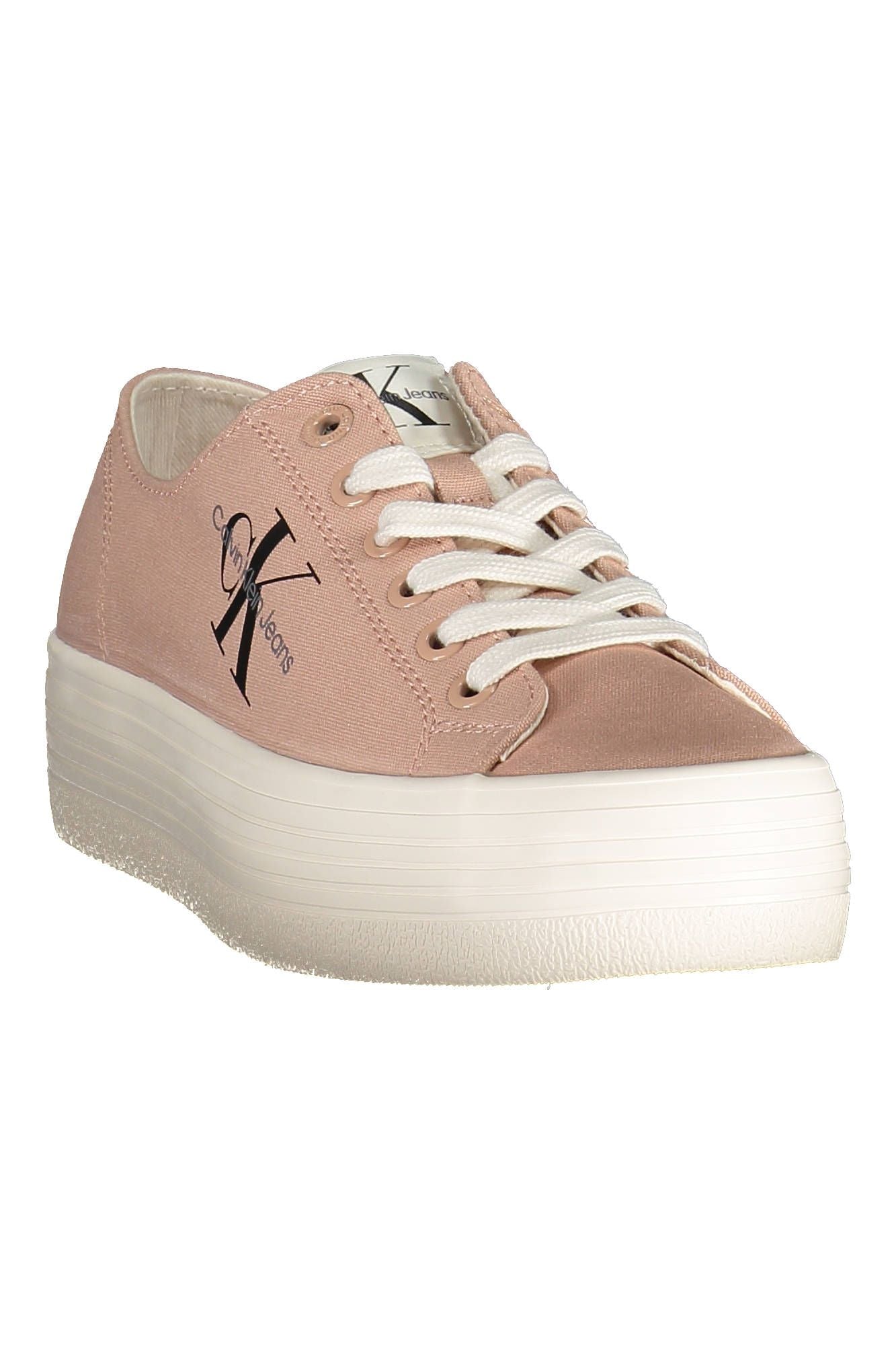 Calvin Klein Pink Cotton Women's Sneakers