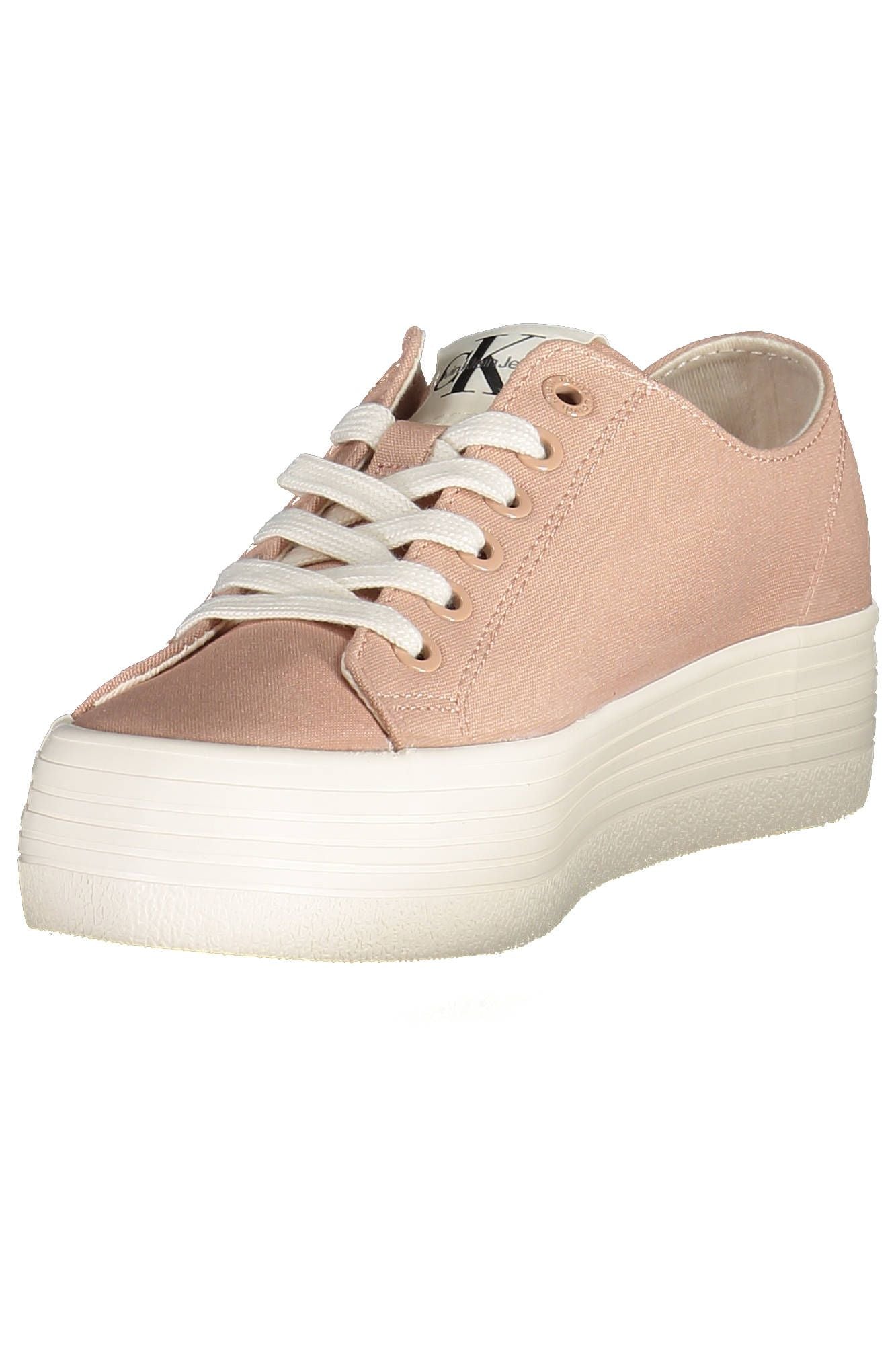 Calvin Klein Pink Cotton Women's Sneakers