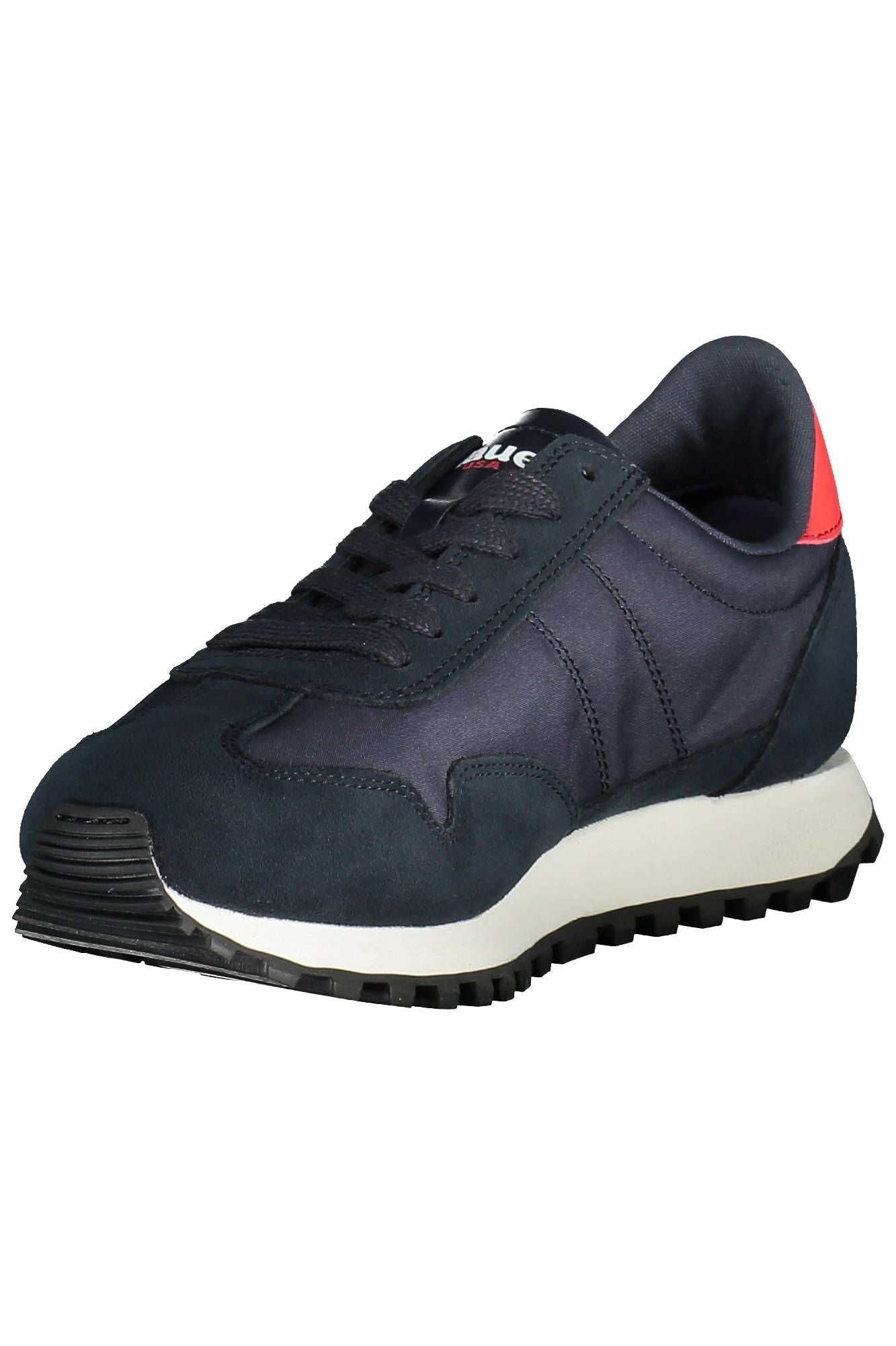 Blauer Blue Leather Men's Sneakers