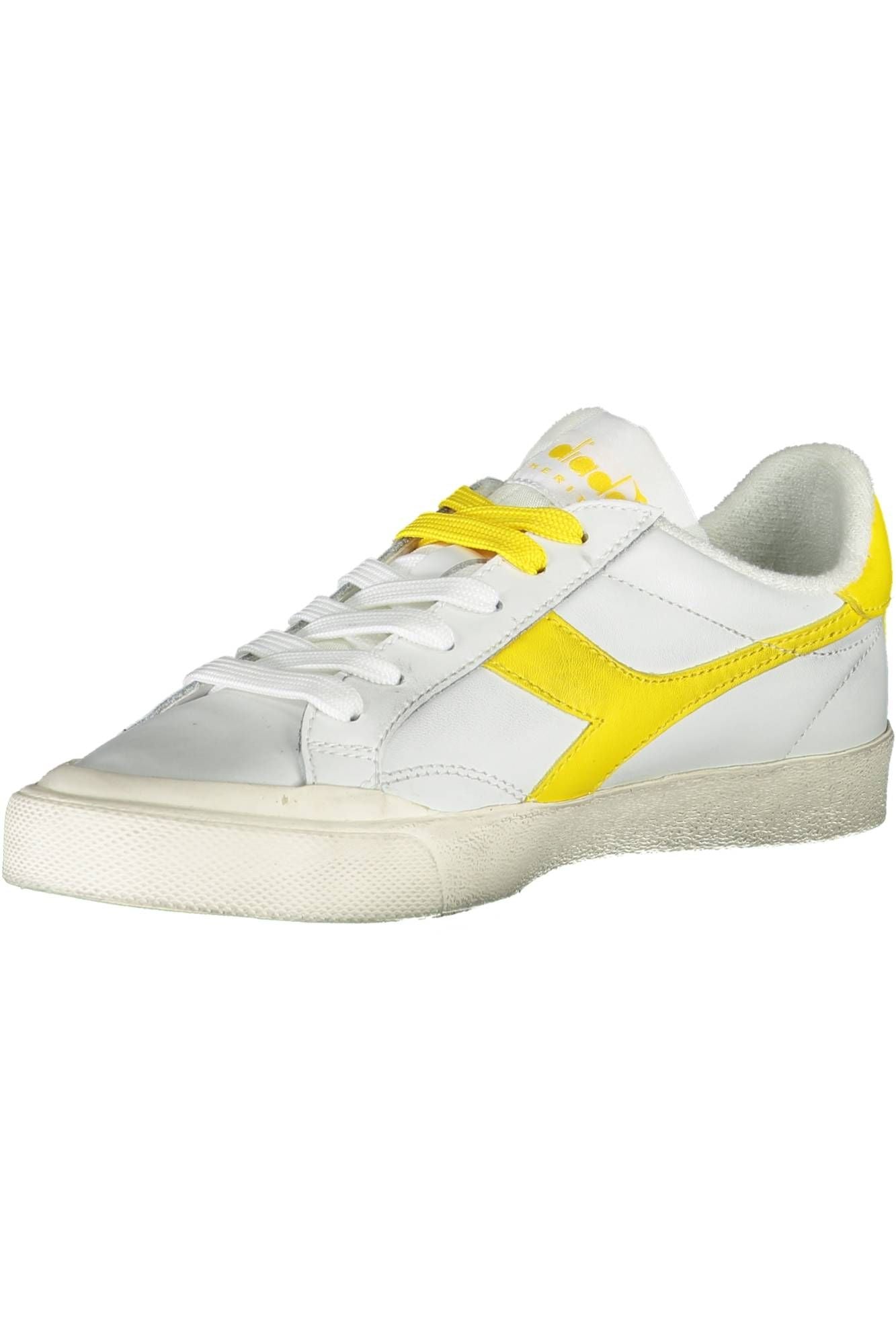 Diadora White Leather Women's Sneakers