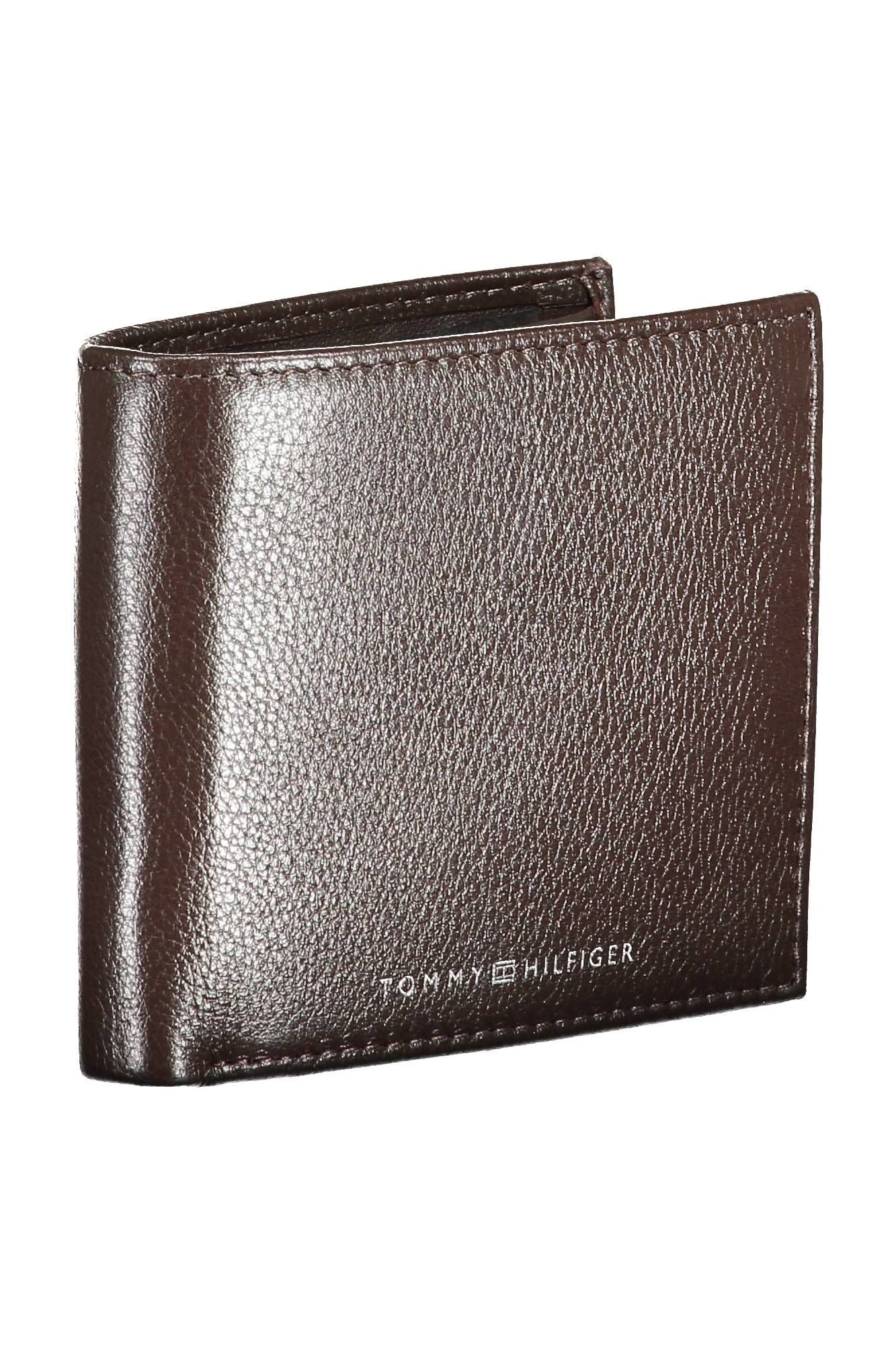 Tommy Hilfiger Brown Leather Wallet for Men