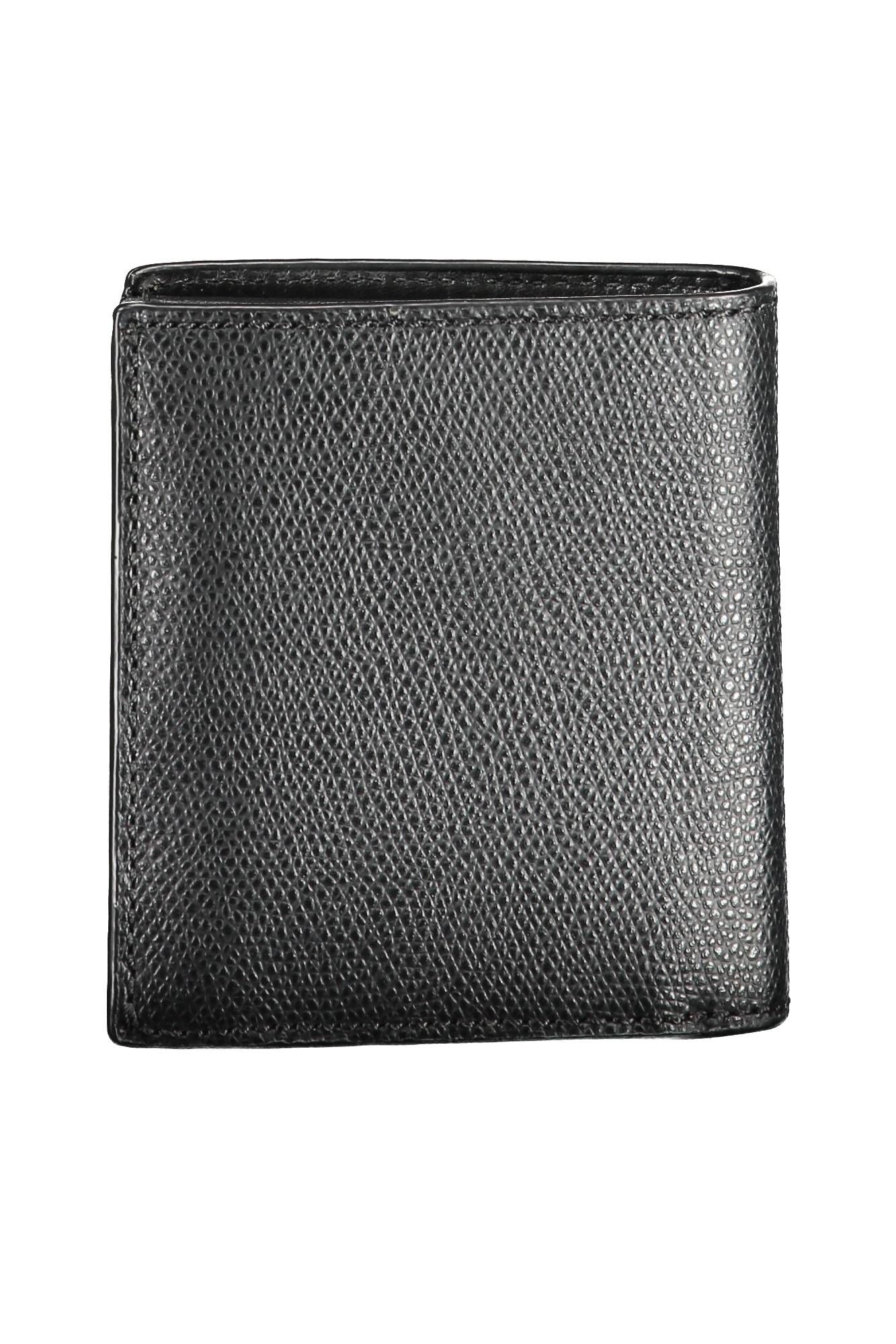 Tommy Hilfiger Black Leather Men's Wallet