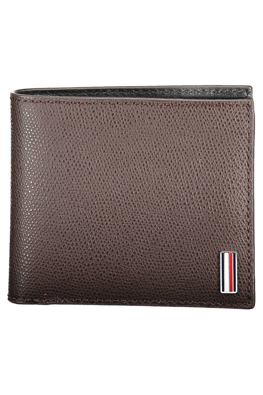 Tommy Hilfiger Brown Leather Wallet for Men